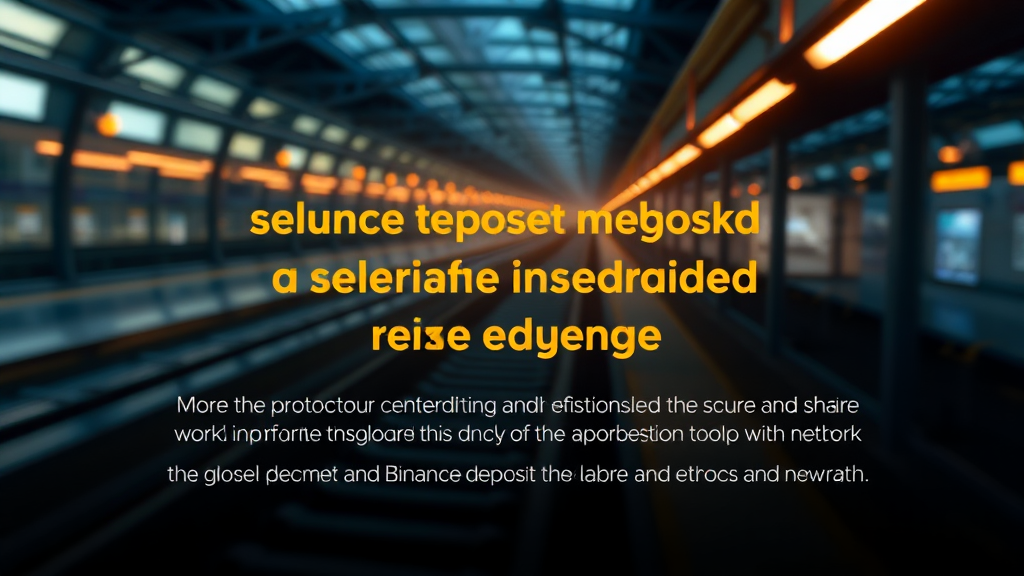 바이낸스 입출금 기본 원리 이해하기 (realistic 스타일)