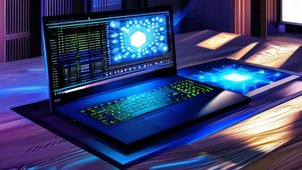 작업증명(PoW): 복잡한 계산의 세계 (realistic 스타일)